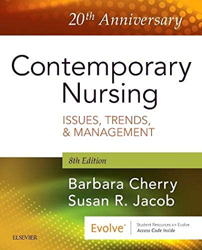 Beispielbild fr Contemporary Nursing: Issues, Trends, Management zum Verkauf von Goodwill Books