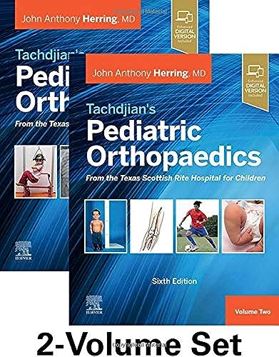 Stock image for Tachdjian's Pediatric Orthopaedics: From the Texas Scottish Rite Hospital for Children, 6th edition: 2-Volume Set for sale by BooksRun