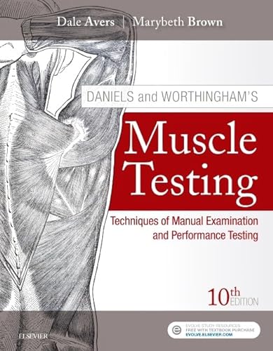 9780323569149: Daniels and Worthingham's Muscle Testing, Techniques of Manual Examination and Performance Testing, 10ed