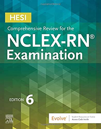 Imagen de archivo de HESI Comprehensive Review for the NCLEX-RN Examination a la venta por The Book Escape