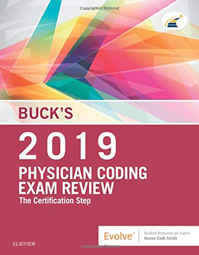 Stock image for Buck's Physician Coding Exam Review 2019 : The Certification Step for sale by Better World Books