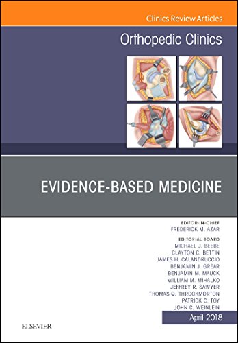 Imagen de archivo de Evidence-Based Medicine, An Issue of Orthopedic Clinics, 1e (The Clinics: Orthopedics) a la venta por Chiron Media