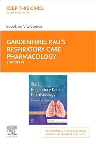 Stock image for Rau's Respiratory Care Pharmacology Elsevier Ebook on Vitalsource Retail Access Card for sale by Revaluation Books