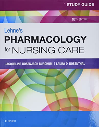 Beispielbild fr Study Guide for Lehne's Pharmacology for Nursing Care zum Verkauf von BooksRun
