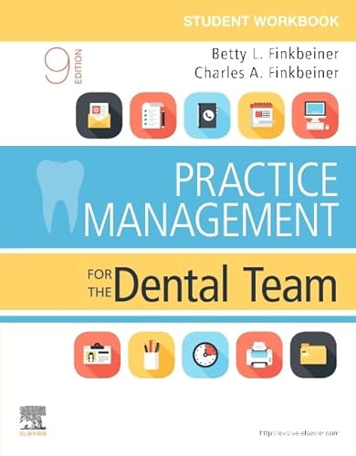 Imagen de archivo de Student Workbook for Practice Management for the Dental Team a la venta por BooksRun