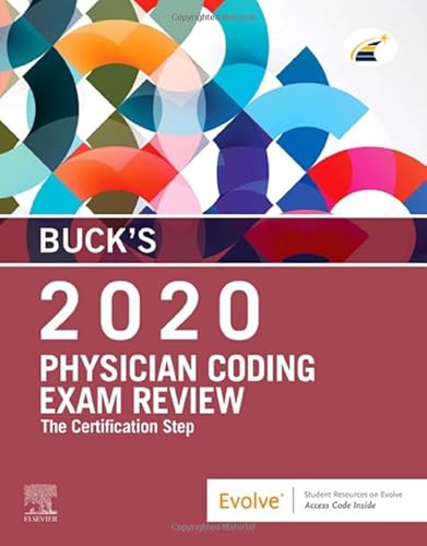 Beispielbild fr Buck's Physician Coding Exam Review 2020 : The Certification Step zum Verkauf von Better World Books