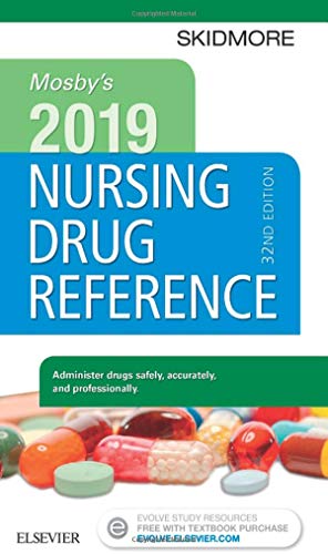 Imagen de archivo de Mosby's 2019 Nursing Drug Reference a la venta por Better World Books