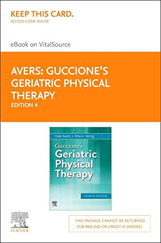 Beispielbild fr Guccione`s Geriatric Physical Therapy: Ebook on Vitalsource Retail Access Card zum Verkauf von Buchpark