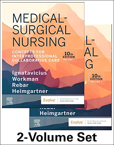 Imagen de archivo de Medical-Surgical Nursing: Concepts for Interprofessional Collaborative Care, 2-Volume Set a la venta por BooksRun
