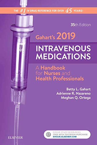 Beispielbild fr Gahart's 2019 Intravenous Medications: A Handbook for Nurses and Health Professionals zum Verkauf von Jenson Books Inc