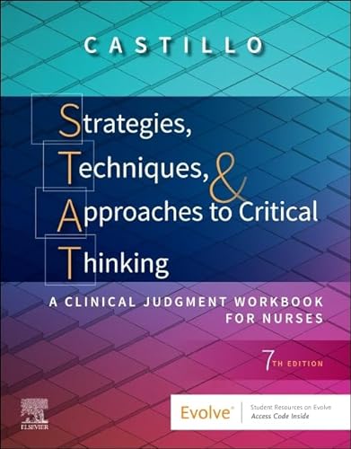 Stock image for Strategies, Techniques, Approaches to Critical Thinking: A Clinical Judgment Workbook for Nurses for sale by Goodwill