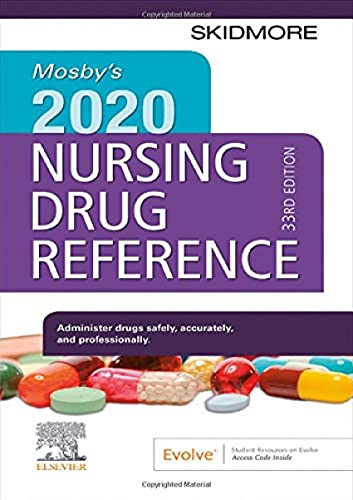 Stock image for Mosby's 2020 Nursing Drug Reference (Skidmore Nursing Drug Reference) for sale by Reliant Bookstore