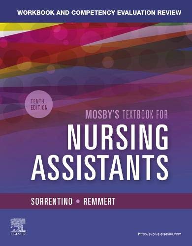 Beispielbild fr Workbook and Competency Evaluation Review for Mosby's Textbook for Nursing Assistants zum Verkauf von BooksRun