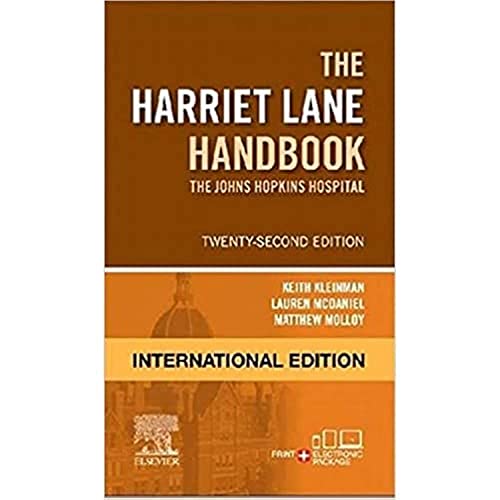 Imagen de archivo de THE HARRIET LANE HANDBOOK THE JOHN HOPKINS HOSPITAL (IE) 22ED (PB 2020) a la venta por Inspire Trading