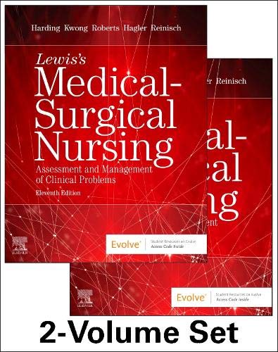 Imagen de archivo de Lewis's Medical-Surgical Nursing - 2-Volume Set: Assessment and Management of Clinical Problems a la venta por Books Puddle