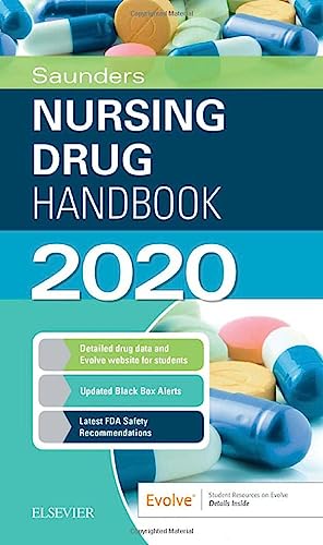 Beispielbild fr Saunders Nursing Drug Handbook 2020 zum Verkauf von BooksRun