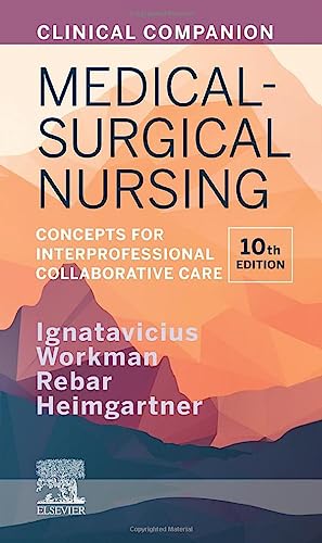 Beispielbild fr Clinical Companion for Medical-Surgical Nursing zum Verkauf von Indiana Book Company