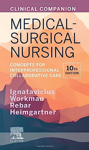 Imagen de archivo de Clinical Companion for Medical-Surgical Nursing a la venta por Textbooks_Source