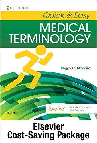 Stock image for Quick & Easy Medical Terminology - Text and Elsevier Adaptive Learning Package for sale by Books Unplugged
