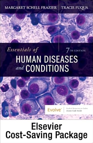 Imagen de archivo de ESSENTIALS OF HUMAN DISEASES AND CONDITIONS TEXT AND WORKBOOK PACKAGE 7ED (PB 2021) a la venta por Romtrade Corp.