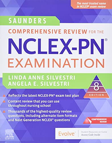 Imagen de archivo de Saunders Comprehensive Review for the NCLEX-PN® Examination, 8e a la venta por HPB-Red