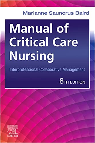 Imagen de archivo de Manual of Critical Care Nursing: Interprofessional Collaborative Management a la venta por Irish Booksellers