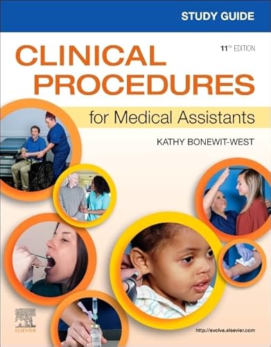 Stock image for Study Guide for Clinical Procedures for Medical Assistants for sale by TextbookRush