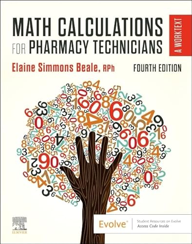 Stock image for Math Calculations for Pharmacy Technicians for sale by Goodbooks Company