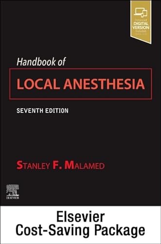 9780323762854: Handbook of Local Anesthesia and Videos(AC) 3e Package