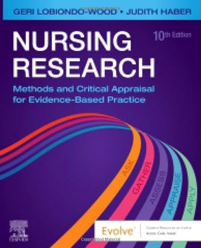 Imagen de archivo de Nursing Research: Methods and Critical Appraisal for Evidence-Based Practice a la venta por BooksRun