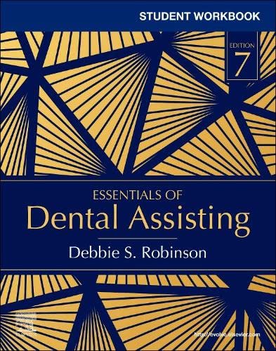 Beispielbild fr Student Workbook for Essentials of Dental Assisting zum Verkauf von Blackwell's