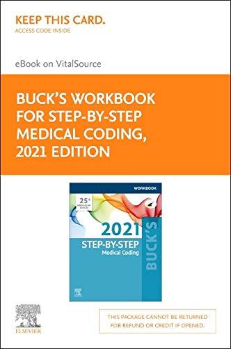 Immagine dell'editore per Buck's Workbook for Step-By-Step Medical Coding, 2021 Edition Elsevier eBook on Vitalsource (Retail Access Card) (Hardcover) venduto da AussieBookSeller
