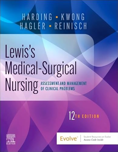Imagen de archivo de Lewis's Medical-Surgical Nursing: Assessment and Management of Clinical Problems, Single Volume a la venta por BooksRun