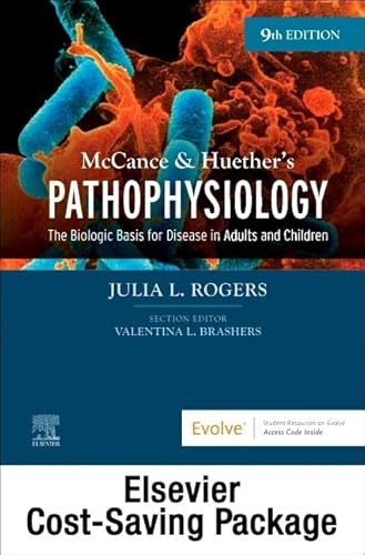 Stock image for McCance & Huether s Pathophysiology - Text and Study Guide Package: The Biologic Basis for Disease in Adults and Children 9ed for sale by Basi6 International