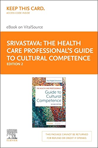 Imagen de archivo de The Health Care Professional's Guide to Cultural Competence - Elsevier E-Book on VitalSource (Retail Access Card) [No Binding ] a la venta por booksXpress