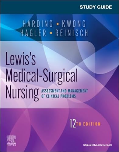 Beispielbild fr Study Guide for Lewis's Medical-Surgical Nursing: Assessment and Management of Clinical Problems zum Verkauf von BooksRun