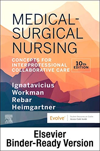 Stock image for Medical-Surgical Nursing - Binder Ready: Patient-Centered Collaborative Care, Single Volume for sale by HPB-Red