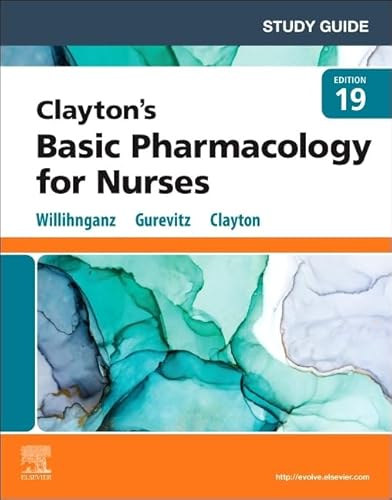 Imagen de archivo de Study Guide for Clayton  s Basic Pharmacology for Nurses a la venta por HPB-Red