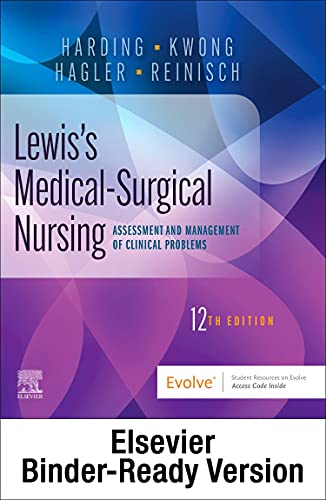 Stock image for Lewis's Medical-Surgical Nursing - Binder Ready: Assessment and Management of Clinical Problems, Single Volume for sale by BooksRun