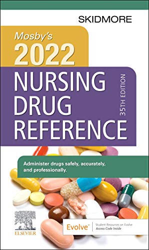 Beispielbild fr Mosby's 2022 Nursing Drug Reference (Skidmore Nursing Drug Reference) zum Verkauf von SecondSale