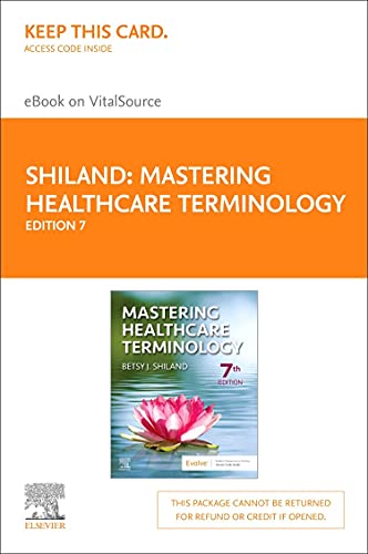 9780323829106: Mastering Healthcare Terminology - Elsevier Ebook on Vitalsource Retail Access Card