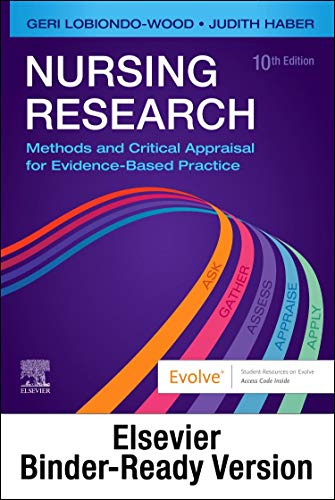 Imagen de archivo de Nursing Research - Binder Ready: Methods and Critical Appraisal for Evidence-Based Practice a la venta por GoldenWavesOfBooks
