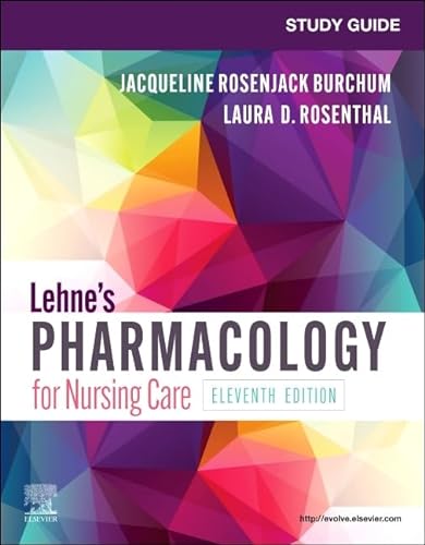 Beispielbild fr Study Guide for Lehne's Pharmacology for Nursing Care zum Verkauf von Blackwell's
