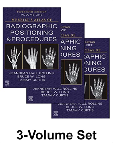 Stock image for Merrills Atlas of Radiographic Positioning and Procedures - 3-Volume Set (Merrills Atlas of Radiographic Positioning and Procedures, 1-3) for sale by Big River Books