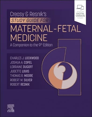 Imagen de archivo de Creasy-Resnik's Study Guide for Maternal Fetal a la venta por Romtrade Corp.