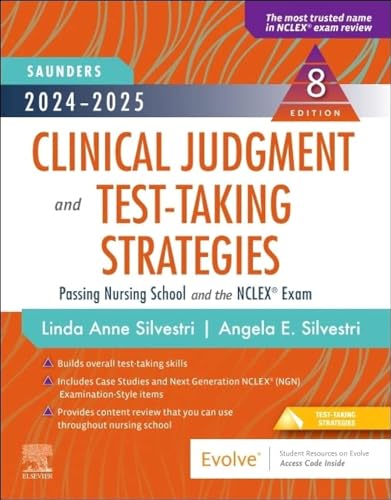 Beispielbild fr 2024-2025 Saunders Clinical Judgment and Test-Taking Strategies zum Verkauf von BooksRun