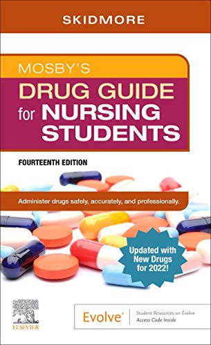 Beispielbild fr Mosby's Drug Guide for Nursing Students with 2022 Update zum Verkauf von MediabusterBooks