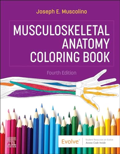 Imagen de archivo de Musculoskeletal Anatomy Coloring Book a la venta por Blackwell's
