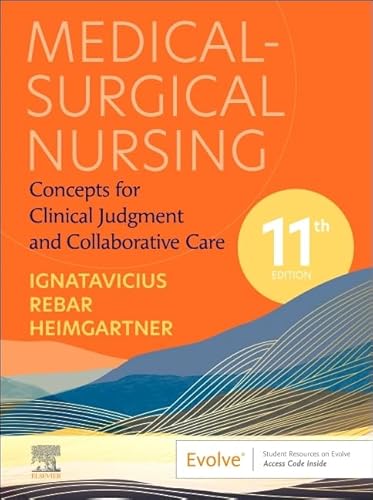 Beispielbild fr Medical-Surgical Nursing: Concepts for Clinical Judgment and Collaborative Care (Evolve) zum Verkauf von BooksRun