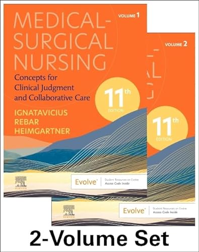 Stock image for Medical-Surgical Nursing: Concepts for Clinical Judgment and Collaborative Care , 2-Volume Set (Evolve: Student Resources) for sale by BooksRun